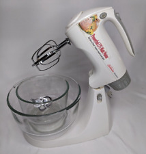 Sunbeam Mixmaster Model 2366 275 Watt 12spd Tested Beaters Dough Hooks And Bowls picture