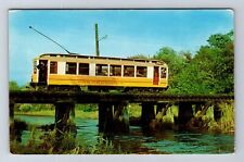 CT-Connecticut, Branford Trolley Museum, Antique, Vintage Postcard picture