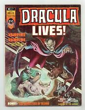 Dracula Lives #4 FN+ 6.5 1974 Marvel picture