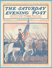 1901 Saturday Evening Post Guernsey Moore Art Philippine-American War Cover Only picture
