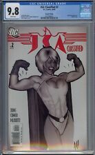 JSA CLASSIFIED #2 CGC 9.8 ADAM HUGHES SKETCH COVER SECOND 2ND PRINTING picture