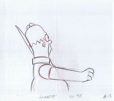 Simpsons Homer Original Art Animation Production Pencils GABF14 SC-98 B-5 picture