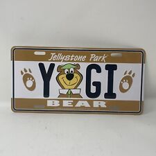 Yogi Bear Jellystone Park Novelty License Plate Cartoon Camp Resorts Camping RV picture