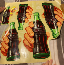 Vintage Coca-Cola Vending Machine Stickers picture