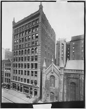The Bancroft Building Marble Collegiate Church New York 1895 OLD PHOTO picture