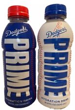 2 Sealed Prime Hydration Drink Limited LA DODGERS WHITE + BLUE FAST SHIP picture