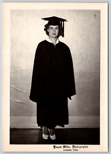 Sherman TX High School 1951 Graduation Cap Gown Photograph 5x7 Ernest Miller picture