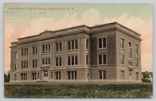 Postcard   Ogdensburg Free Academy School New York  1913  (a1) picture