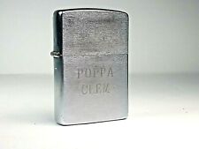 1996 Zippo Lighter Engraved 