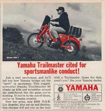 Magazine Ad - 1965 - Yamaha MG-1 Motor Bike picture