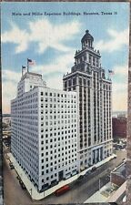 Niels and Millie Esperson Buildings Houston Texas TX Postcard Sky View picture