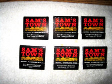 VTG Matchbook Book of Matches Sam's Town Hotel Casino Bowling Las Vegas NV X6 picture