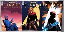 STAR TREK Picard Stargazer #1 - 3 Variant Cover B Set IDW Comics picture