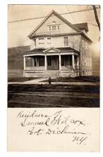 NY - PORT DICKINSON NEW YORK RPPC Postcard HOME OF SAMUEL WILCOX picture