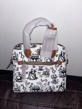 Disney Dooney & Bourke Alice in Wonderland Zip Satchel Leather Bag NEW NWT WDW picture