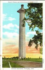 Perry’s Victory Internaional Peace Memorial National Monument Ohio Postcard VTG picture