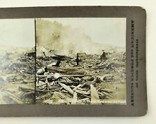 Johnstown General View of Town after Flood PA Pennsylvania Stereoview L1 picture