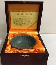 vintage pedical chinese lotus bowl rare in box Beautiful picture