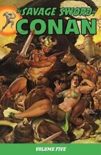 THE SAVAGE SWORD OF CONAN VOLUME 5 By J M Dematteis *Excellent Condition* picture