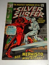 SILVER SURFER #16 BUSCEMA CLASSIC VG BLUE ON SPINE 1970 WHITE PAGES picture