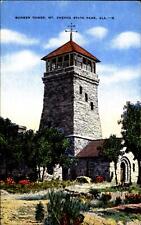 Bunker Tower ~ Mt Cheaha State Park ~ Alabama AL ~ 1940s~highest point in state picture