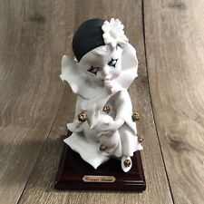 Vintage Florence Giuseppe Armani Pierrot Clown Sucking Thumb Made In Italy picture