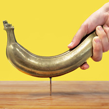 Metal Banana Hammer Kitchen Décor Fake Artificial Life Like Fruit Ornament Tool picture