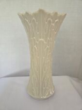 VTG Lenox Woodland Collection Porcelain Emboss Vase USA 8 1/2