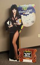 Elvira Halloween Coors Light/HBO Store Display Official Beer of Halloween Stande picture