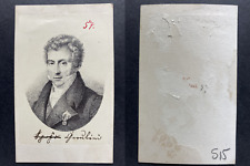 Luigi Cherubini vintage cdv albumen print.Luigi Cherubini (1760-1842) picture