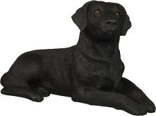 Original Size Black Labrador Retriever Sculpture, Lying, Hand Cast Resin picture