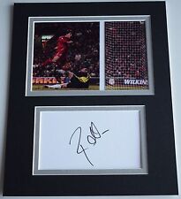 Karl Heinz Riedle Signed Autograph 10x8 photo display Liverpool Football COA picture