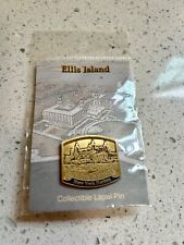Ellis Island New York Harbor Collectible Lapel Pin - In Package Unopened - NICE picture
