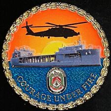 USS John Canley ESB-6 Navy Challenge Coin picture