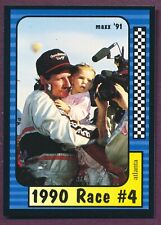 RIP Dale Earnhardt Sr 1991 Maxx Collection Race 4 #173/240 MINT NASCAR GOAT💙 picture