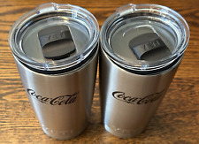 2 Yeti Tumblers 20oz Stainless Coca-Cola picture
