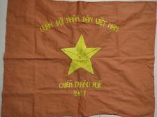 FLAG ,  Vietcong NVA NLF North VN Army Flag Victory in HUE 1967 W picture