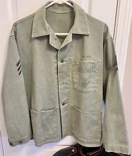 WWII USMC HBT Field Jacket Vintage Military workwear P-41 jacket 1940's picture
