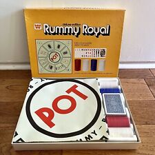 Vintage 1975 Whitman Rummy Royal Deluxe Edition Poker Board Game Sealed Chips picture