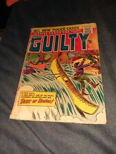 Justice Traps the Guilty #81 prize comics 1956 golden age crime classic picture