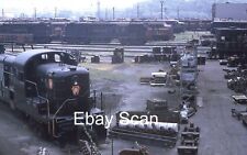 Vintage Original 35mm Kodachrome Slide PRR Pennsylvania Railroad Train Shop 1966 picture