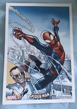 Amazing Spider-Man #1 Humberto Ramos Litho Signed by Stan Lee His Coa. 13x19 picture