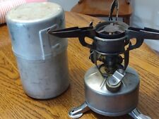 Vintage Old WWII WW2 Army Military U.S 1945 Pocket Field Gas Cook Stove picture