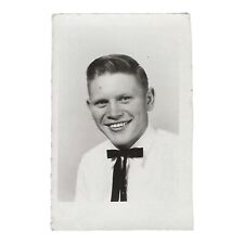 Vintage Portrait Photo Dapper Man Wearing Kentucky Colonel Tie Photograph picture