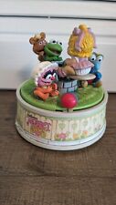 Vintage Muppet Babies Action Musical Muppets Enesco Music Box 1984 Missing Hands picture