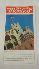 Vintage 1960s Monaco Travel Tourist Brochure  picture