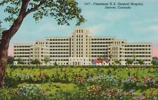 Fitzsimons U.S. General Hospital Denver Colorado Vintage Linen Postcard picture