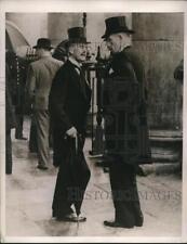 1938 Press Photo London Neville Chamberlain Premier & Lord Halifax - nee02044 picture