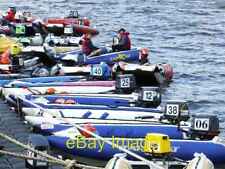 Photo 6x4 Zap Cats Yorkhill Inflatable power boats moored at Pacific Quay c2007 picture