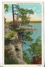Vtg Postcard - Visor Ledge - Dells of the Wisconsin River, Wisconsin picture